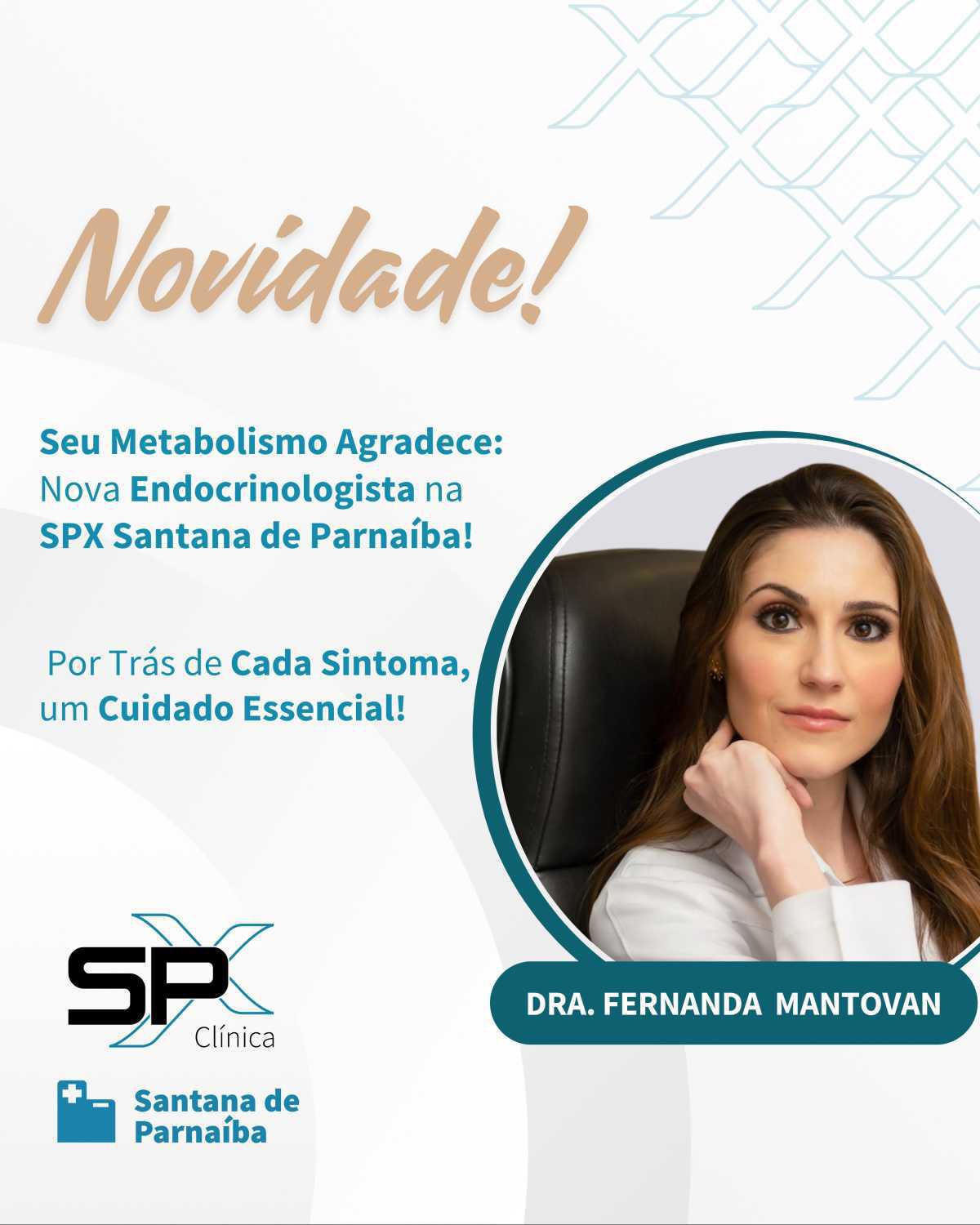 😍 Seu Metabolismo Agradece: Nova Endocrinologista na SPX Santana de Parnaíba! 👩🏻‍⚕️