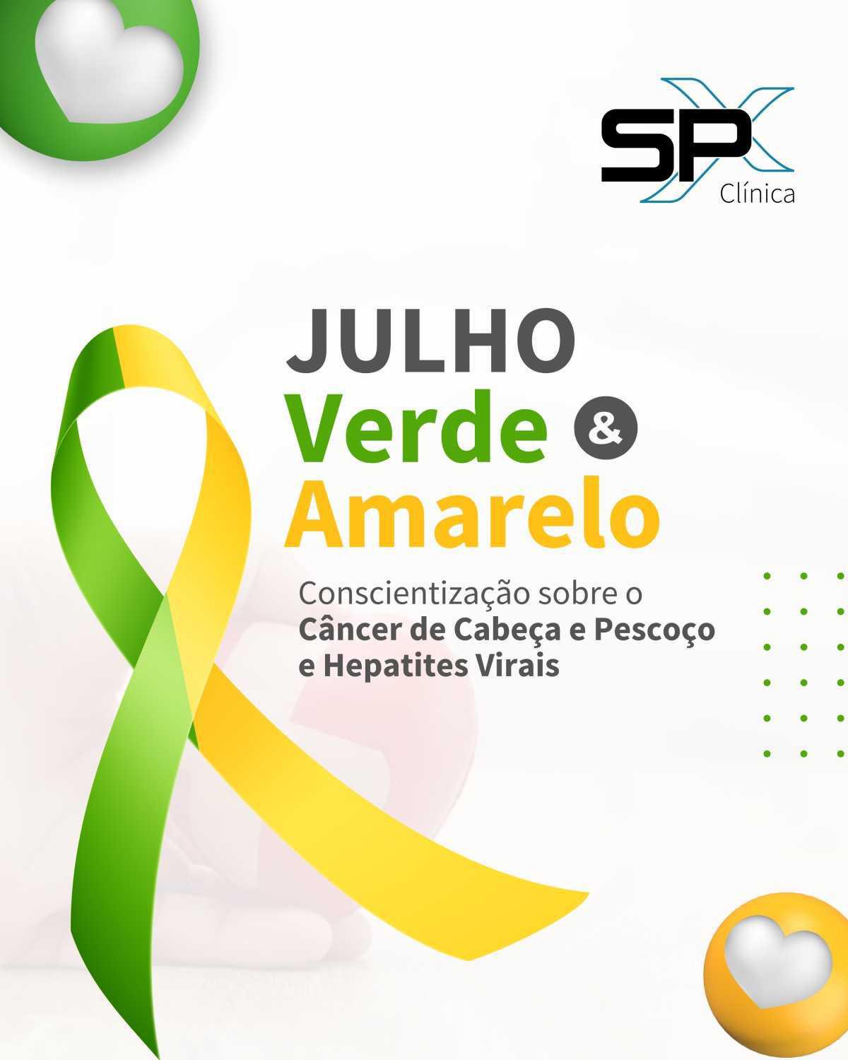💚 Julho Verde e Amarelo: Informação que Protege, Cuidado que Salva 💛