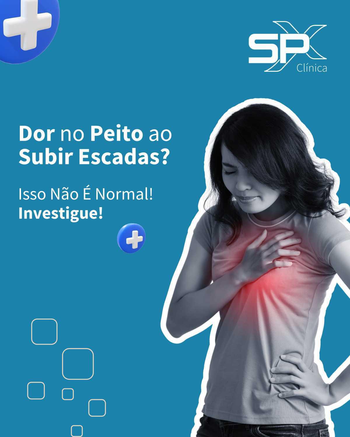 💥 Dor no Peito ao Subir Escadas? Isso Não é Normal, Investigue! ❤️