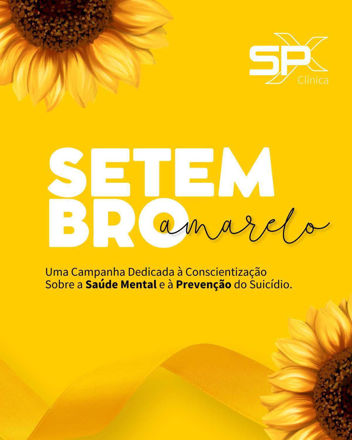 🟡 Setembro Amarelo: sua vida importa. 💛