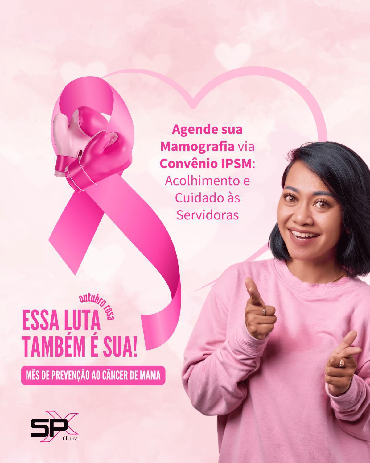 🎀 Mamografia via Convênio IPSM: Acolhimento e Cuidado às Servidoras! 🏥