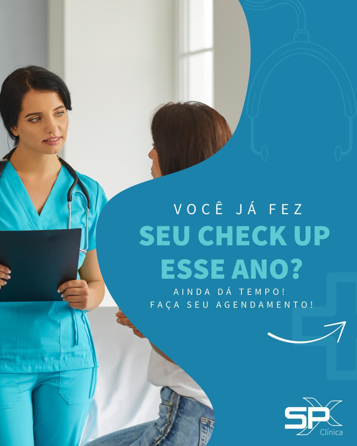 🩺 Você Já Fez Seu Check up Esse Ano? 😇