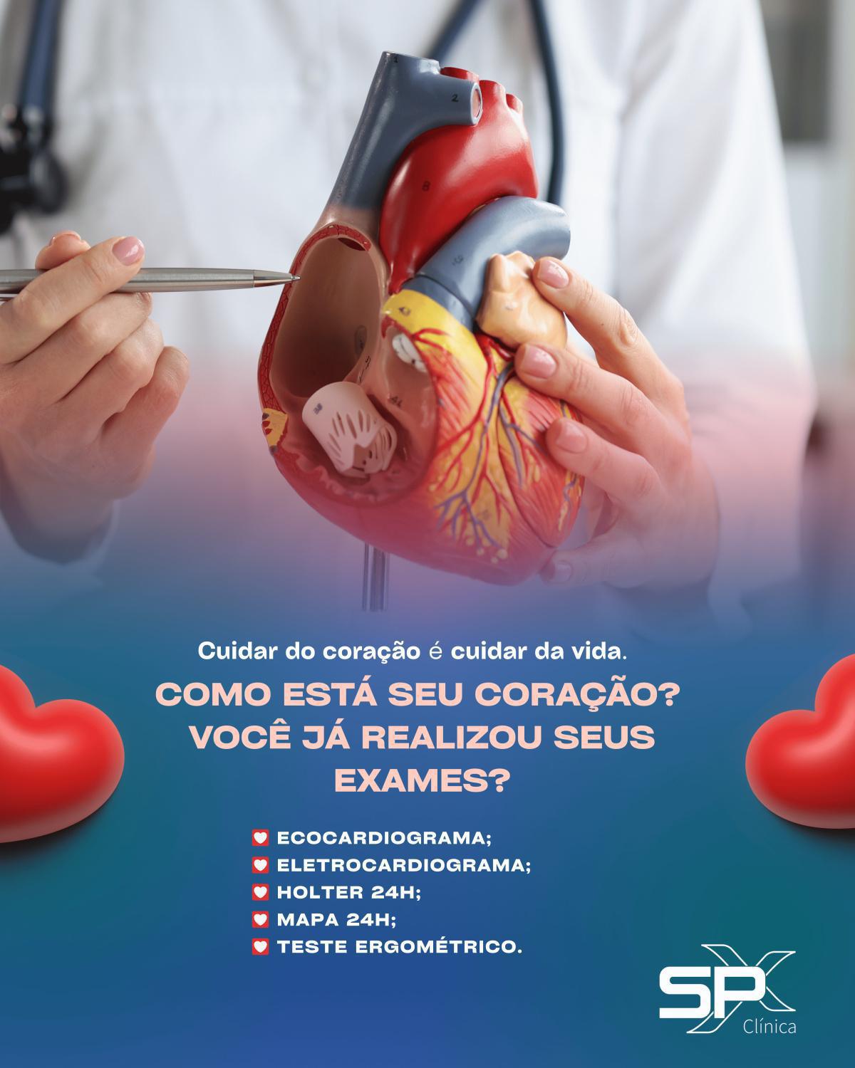 💓 Como está Seu Coração? Você Já Realizou Seus Exames? 🧐