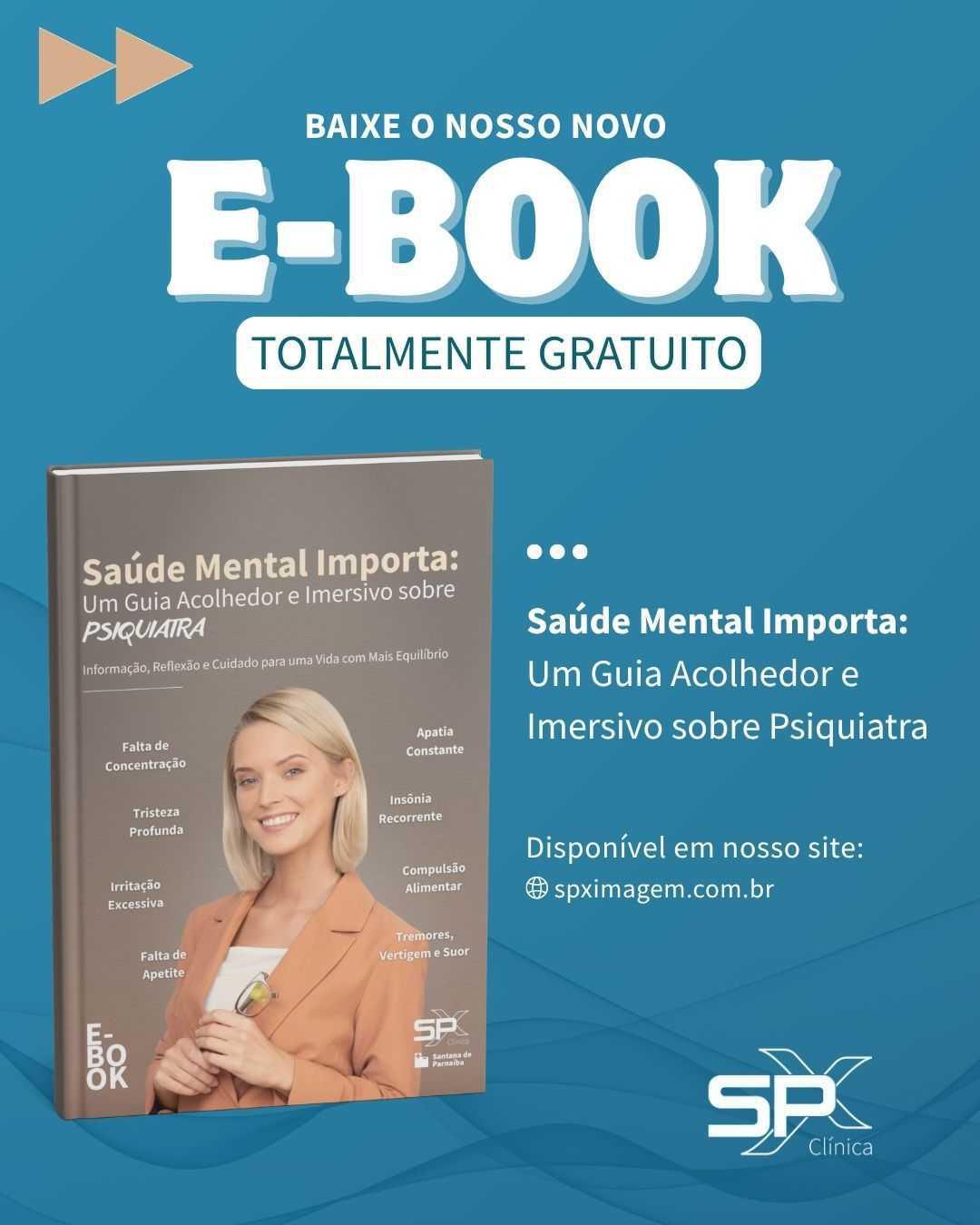 📘 NOVIDADE: Novo E-Book Gratuito sobre Psiquiatria! 🧠