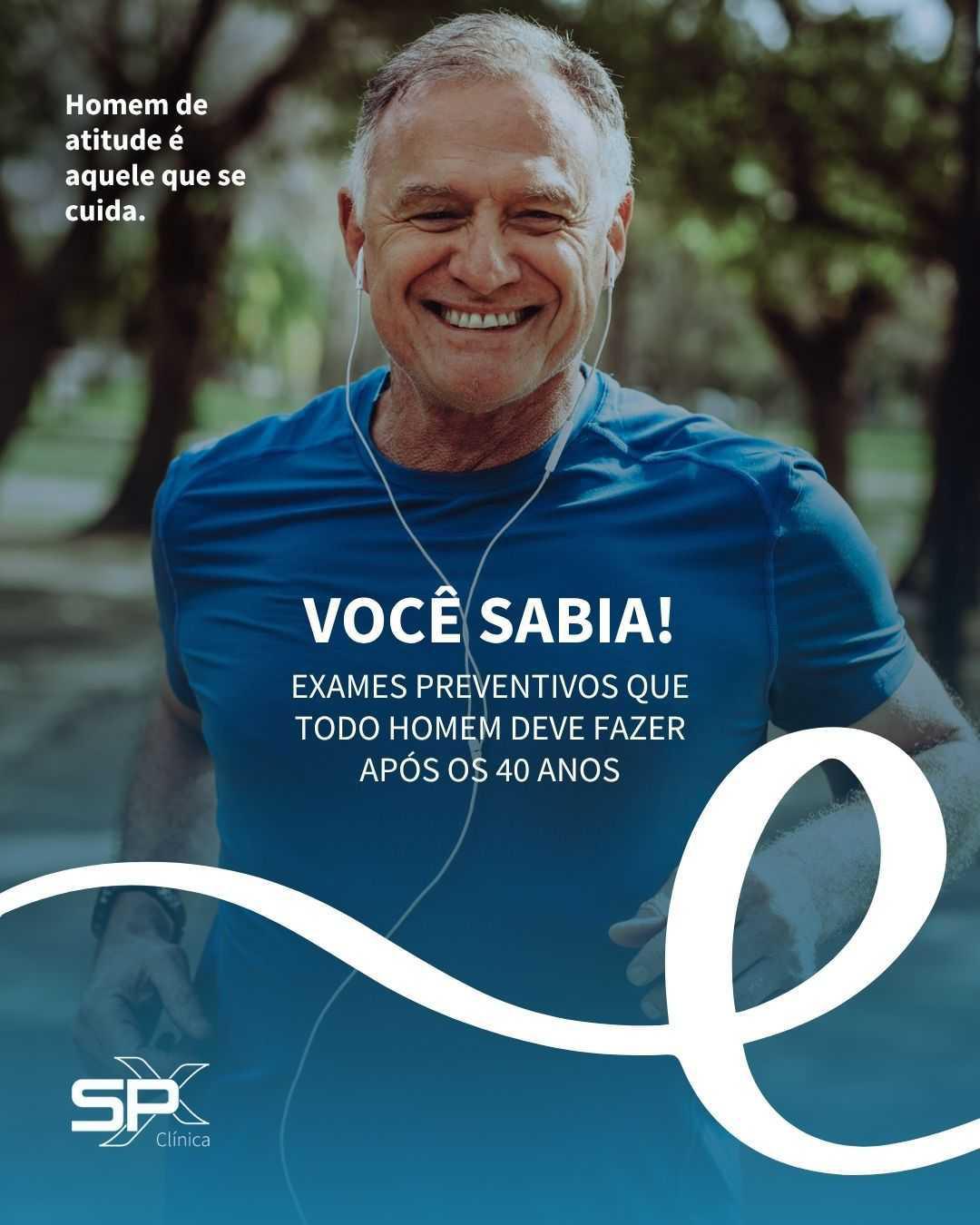 🩺 Você Sabia? Exames Preventivos que Todo Homem Deve Fazer Após os 40 🧔🏻‍♂️
