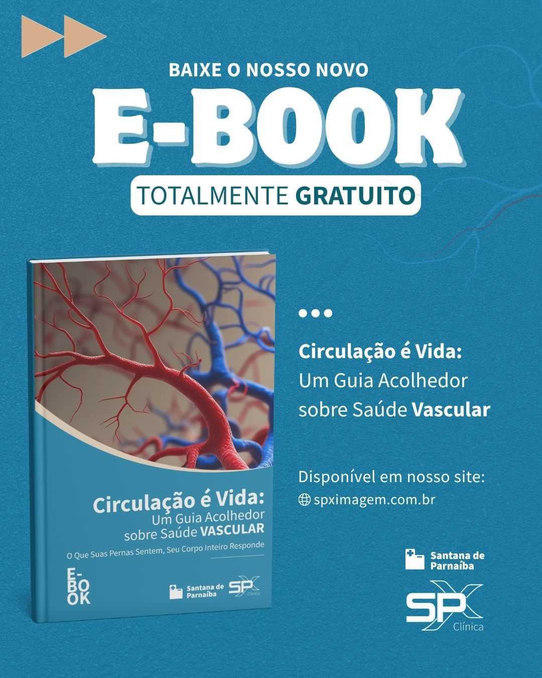 📣 Novo E-Book Gratuito da SPX sobre Saúde Vascular Está no Ar! 🤩