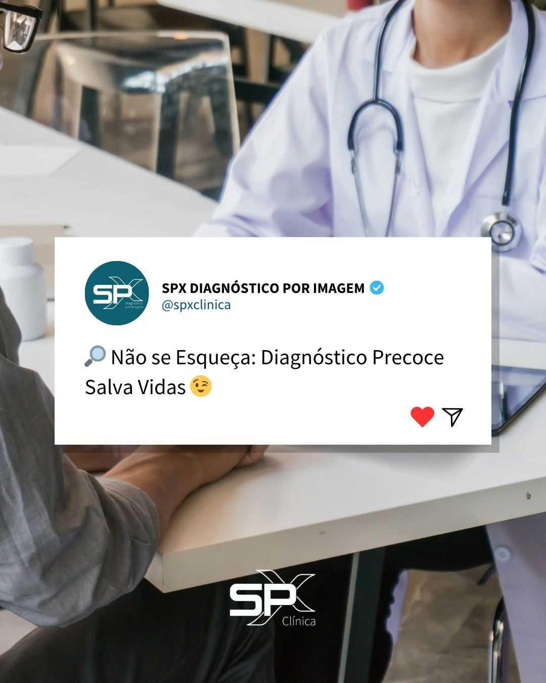 🔎 Não se Esqueça: Diagnóstico Precoce Salva Vidas 😉