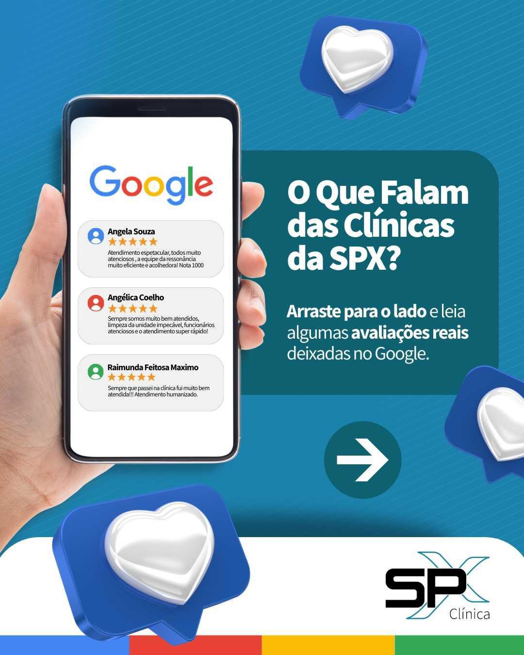 💬 O Que Falam das Clínicas da SPX? 🏥