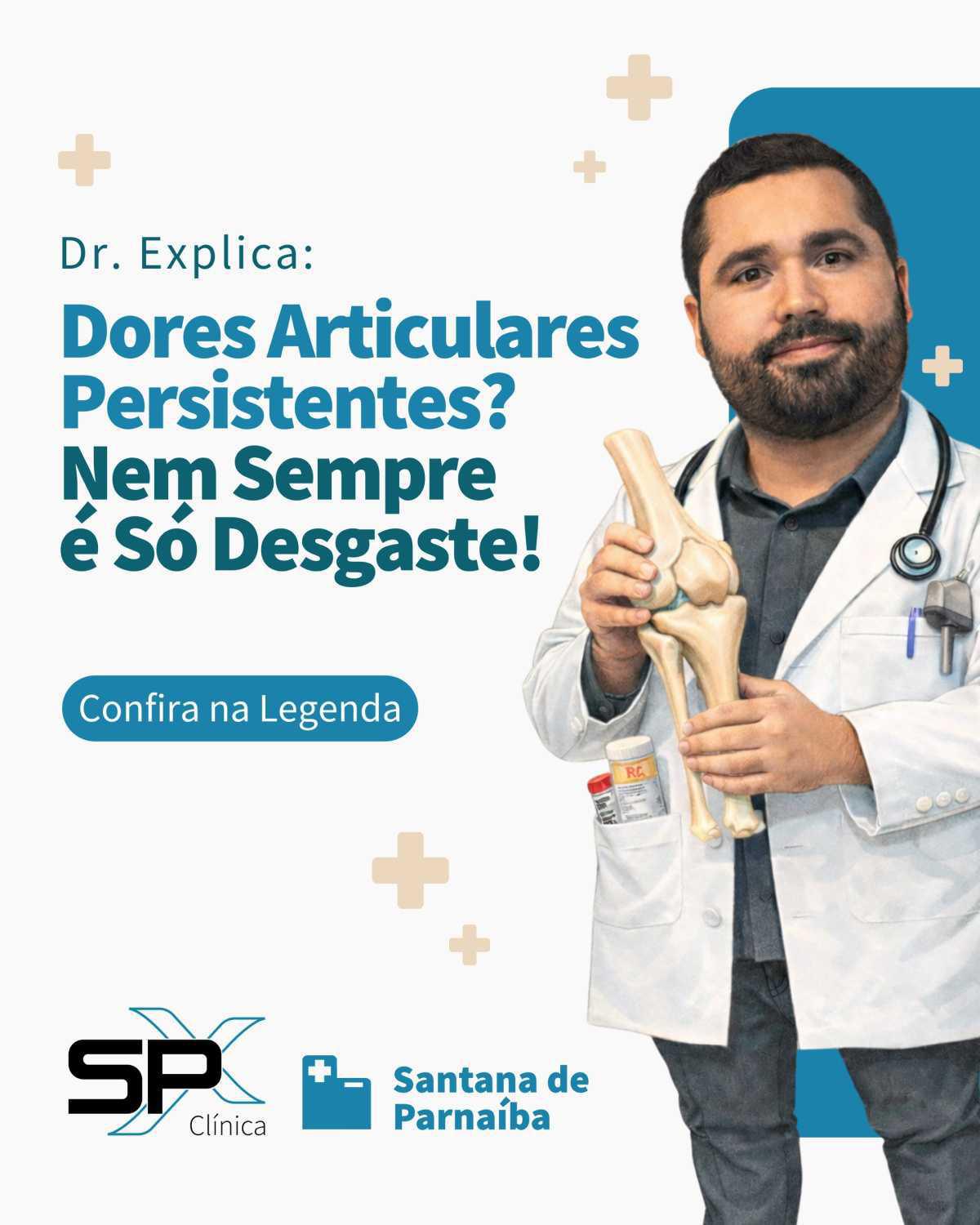 👨🏻‍⚕️ Dr. Explica: Dores Articulares Persistentes? Nem Sempre é Só Desgaste! 😣