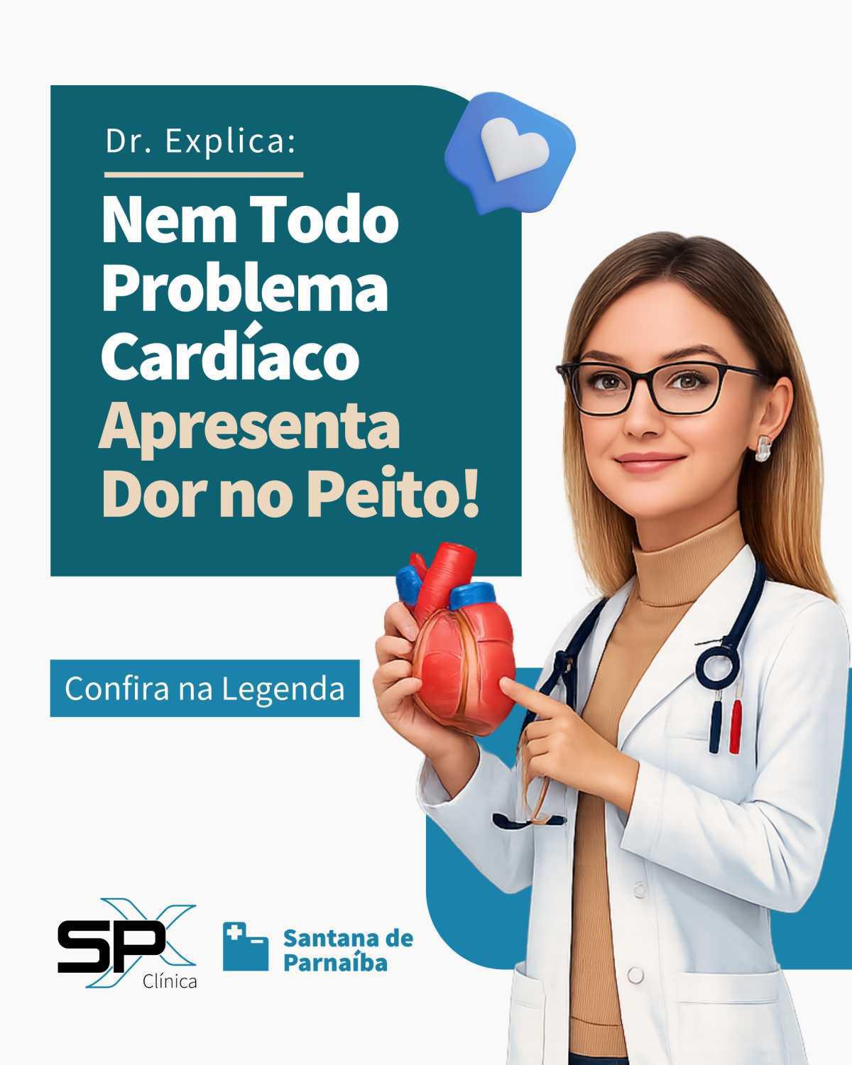 ❤️ Dr. Explica: Nem Todo Problema Cardíaco Apresenta Dor no Peito! ⚠️