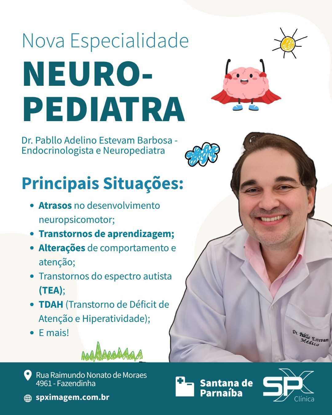 👨🏻‍⚕️ Agenda Aberta: Agora Temos Neuropediatra na SPX! 🧒🏻