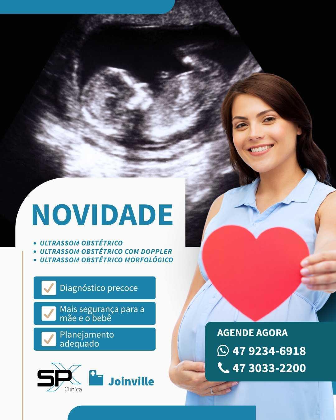 🥰 Novidade na SPX Joinville: Exame de Ultrassom para a Gestação! 🤰🏻