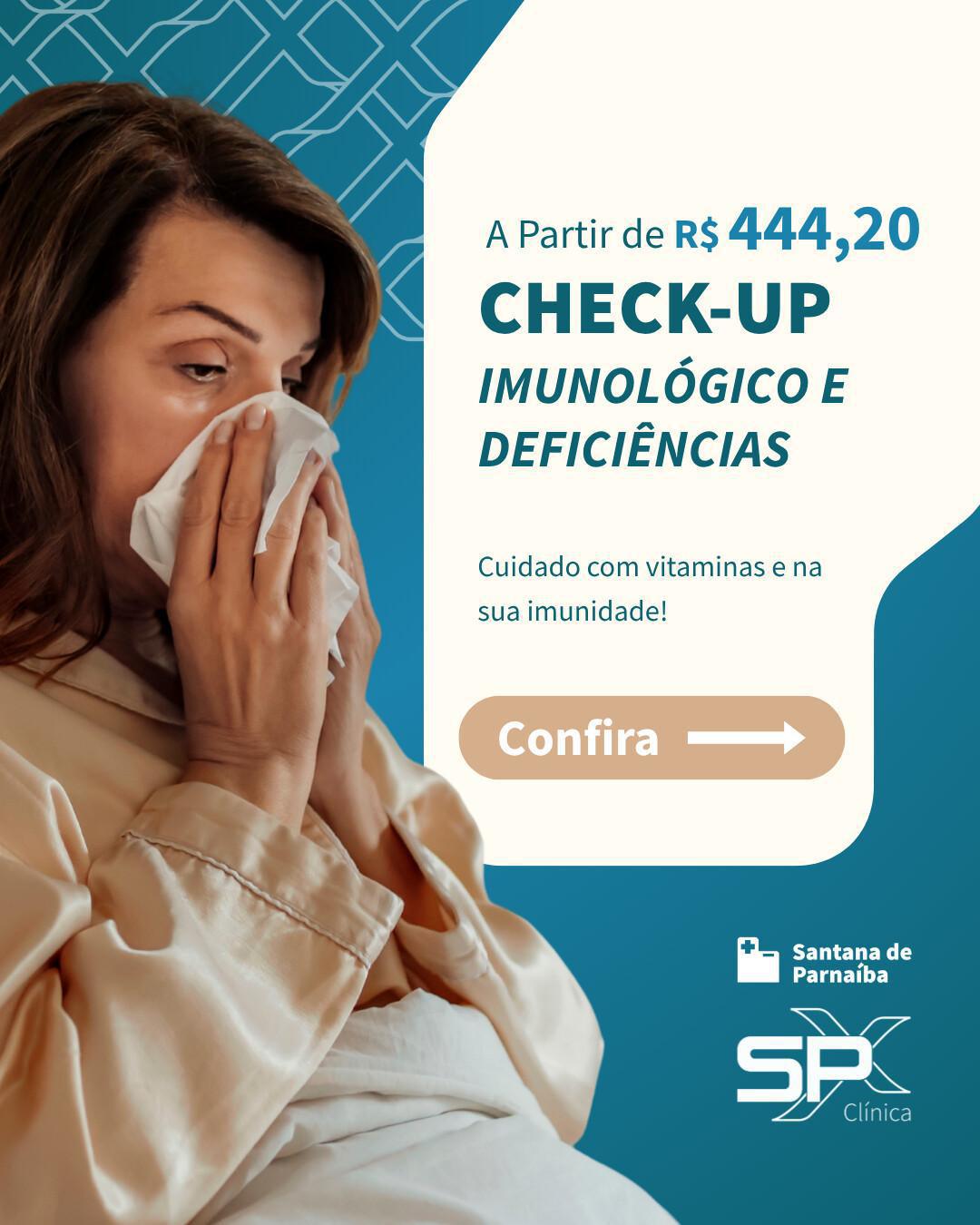 🛡️ Sua Imunidade está em Dia? Confira Nossos Pacotes de Descontos em Exames! 😍