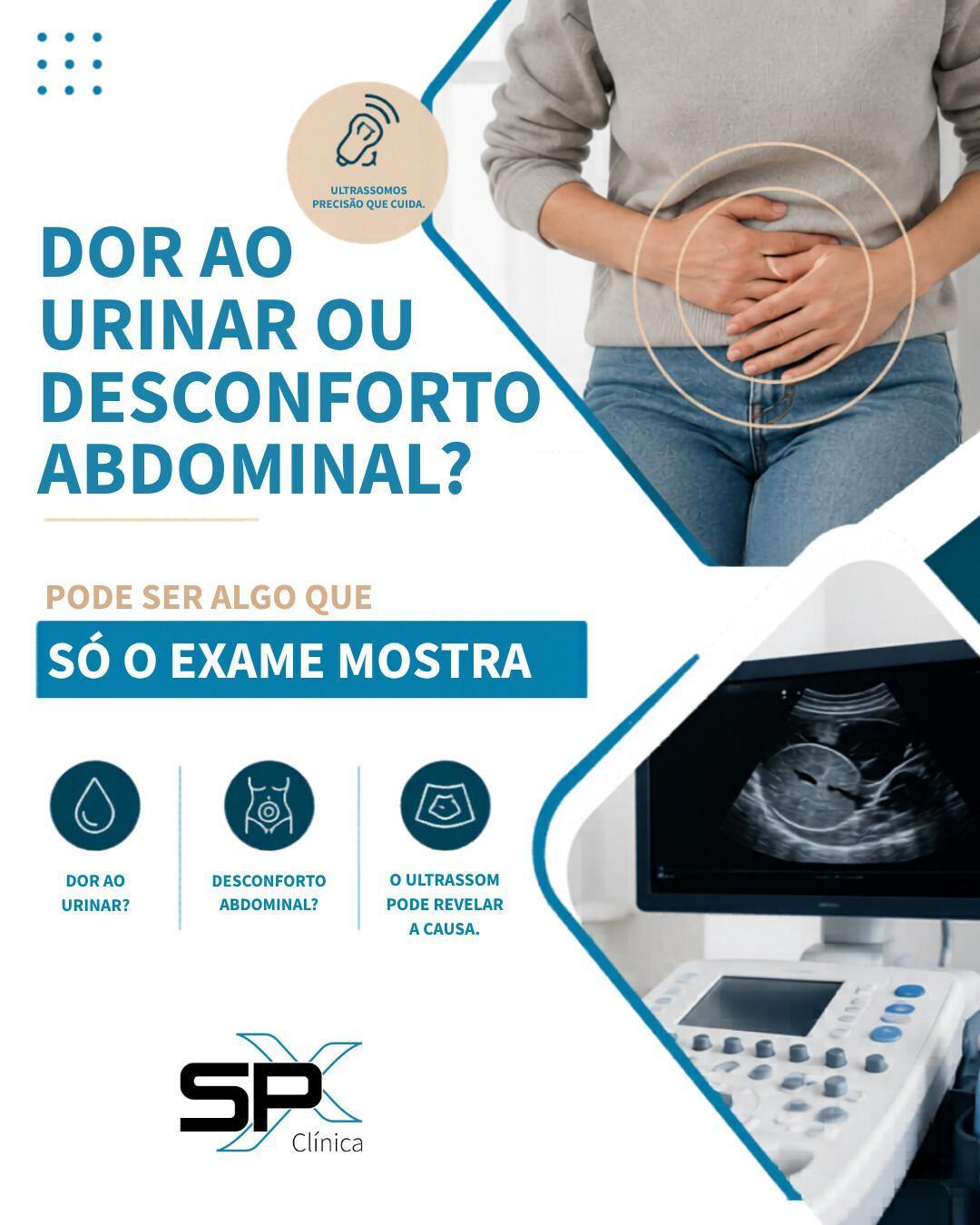 ⚠️😖 Dor ao urinar ou desconforto abdominal não devem ser ignorados!