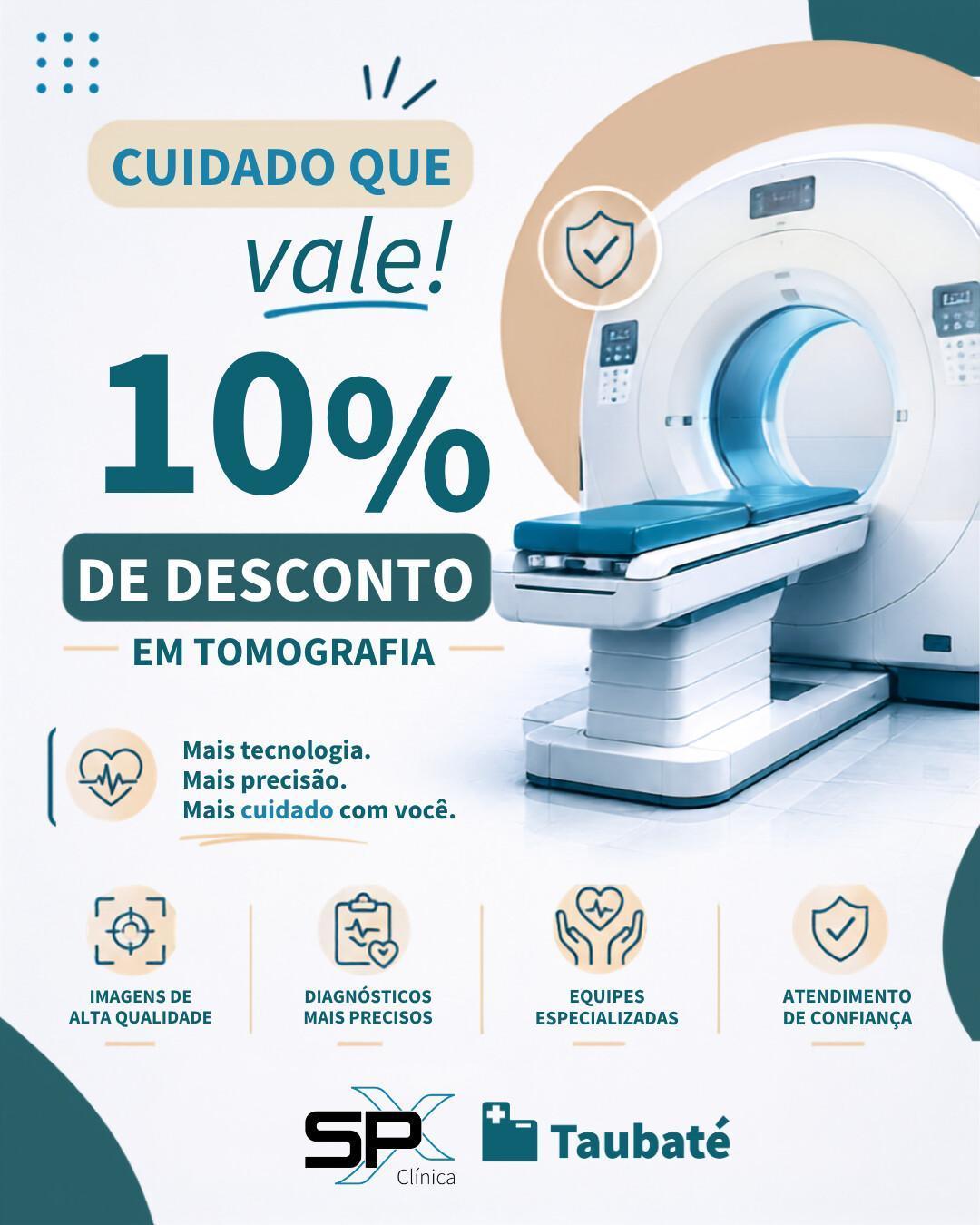 📢🤩 10% OFF em Exame de Tomografia: Aproveite Agora!