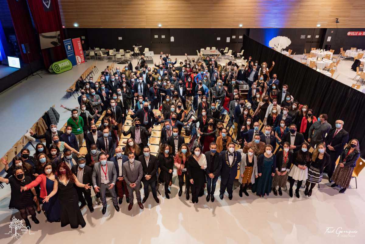 Conférence des Présidents 2022 de la Jeune Chambre Économique Française à Rodez