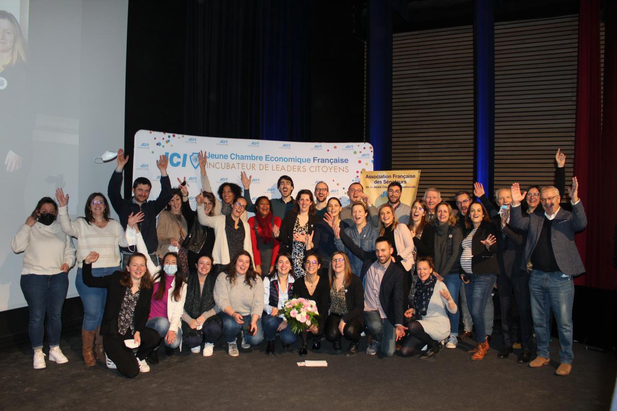 Amélie Mouly Marques sénatrice JCI au sein de la JCE de Rodez