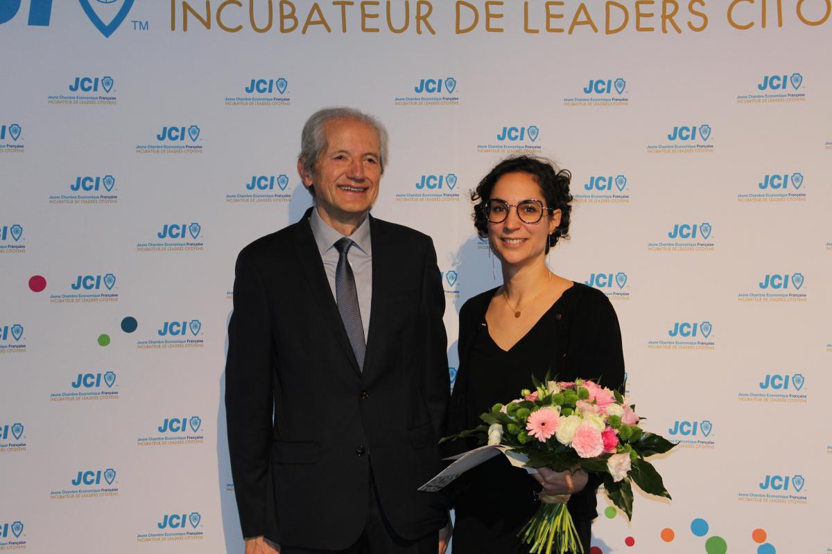 Amélie Mouly Marques sénatrice JCI au sein de la JCE de Rodez