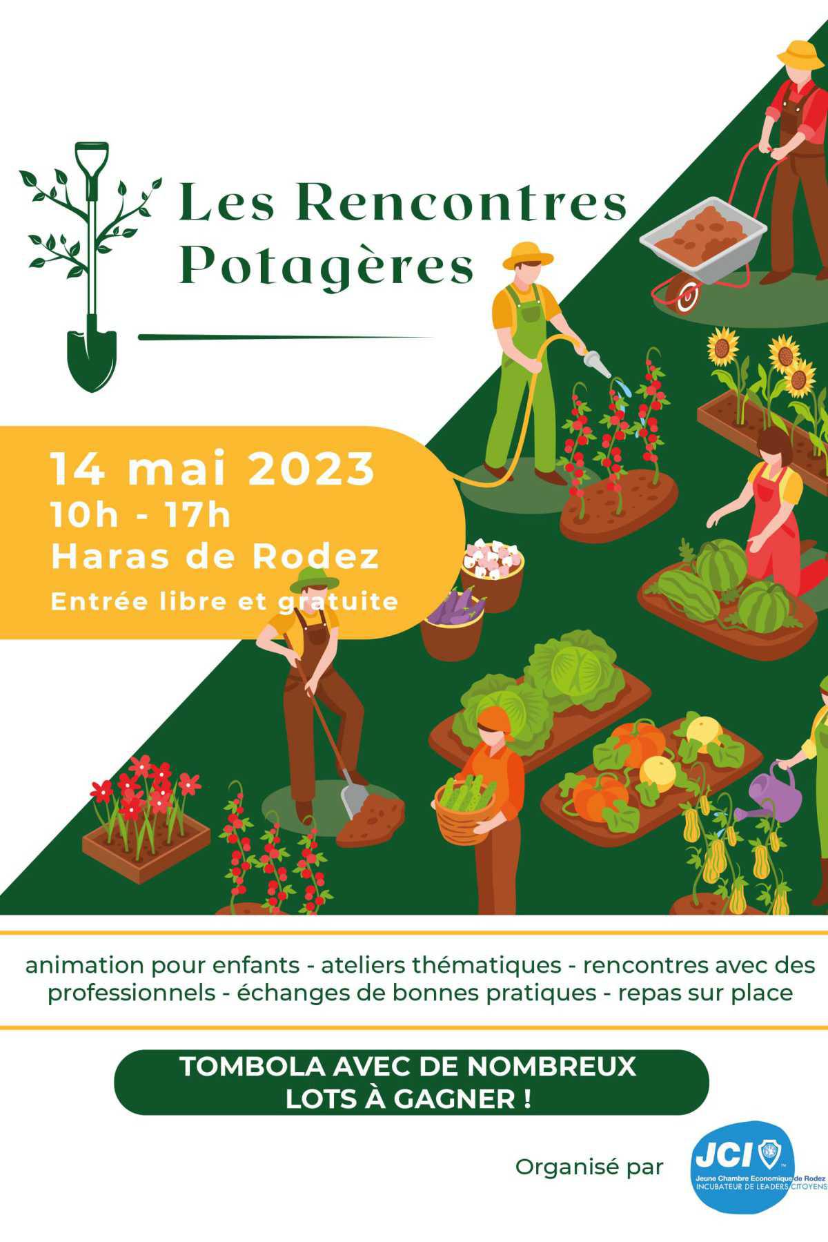 Les Rencontres potagères - le 14 mai 2023 aux anciens haras de Rodez