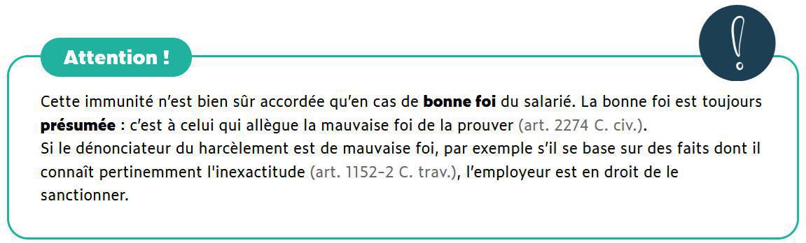 Dossier CFTC : Le harcèlement moral 