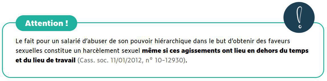 Dossier CFTC : Le harcèlement sexuel