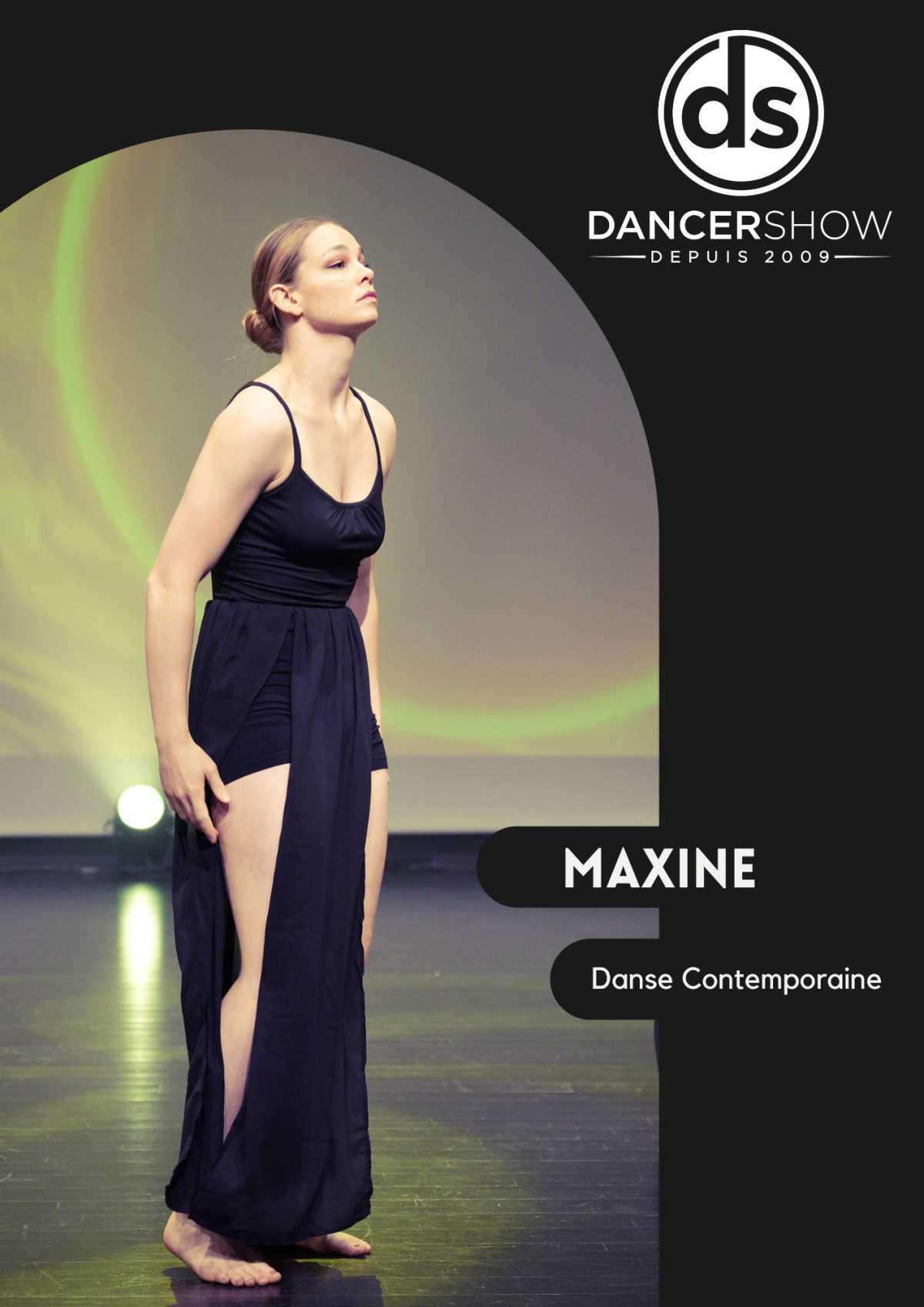 Maxine, PROFESSEUR DE DANSE CONTEMPORAINE Maxine, PROFESSEUR DE DANSE CONTEMPORAINE
