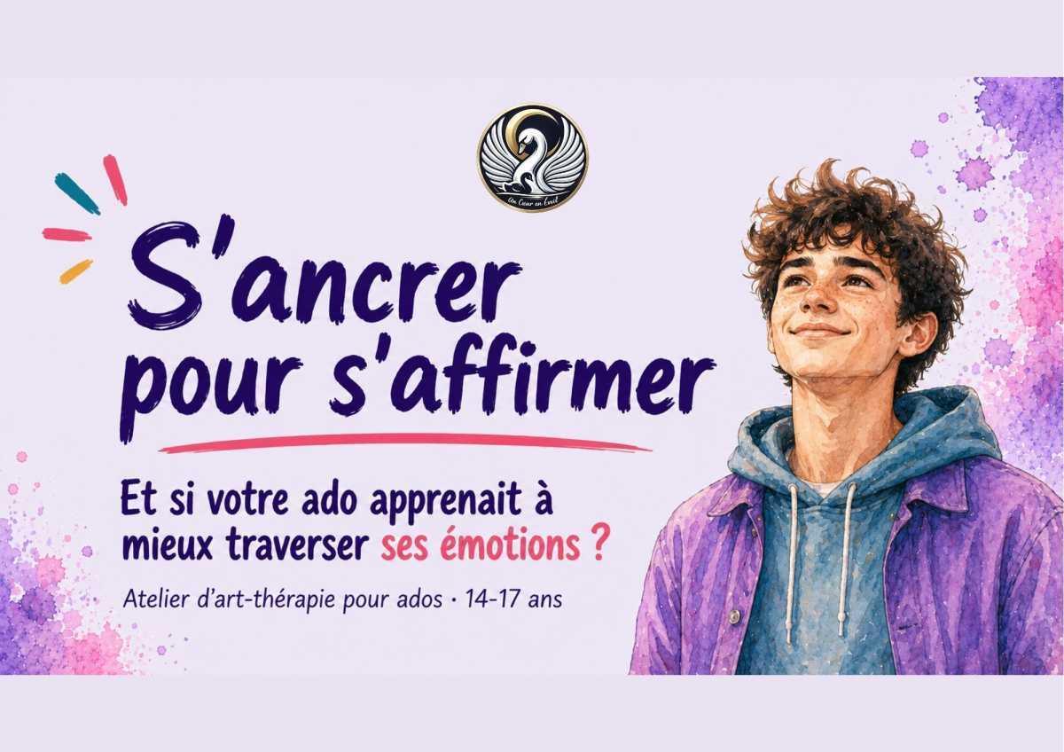 INSCRIPTION : ATELIER ART-THÉRAPIE "S'ANCRER POUR MIEUX S'AFFIRMER"