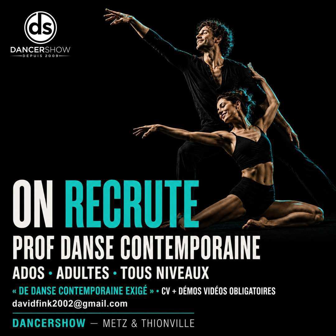 DANCERSHOW recrute ses futurs professeurs de danse !