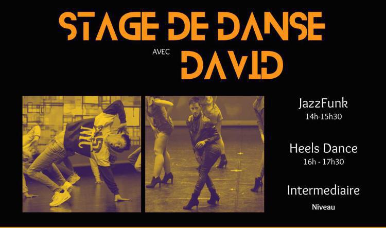 STAGE DE DANSE avec DAVID FINK - JazzFunk & Heels Class