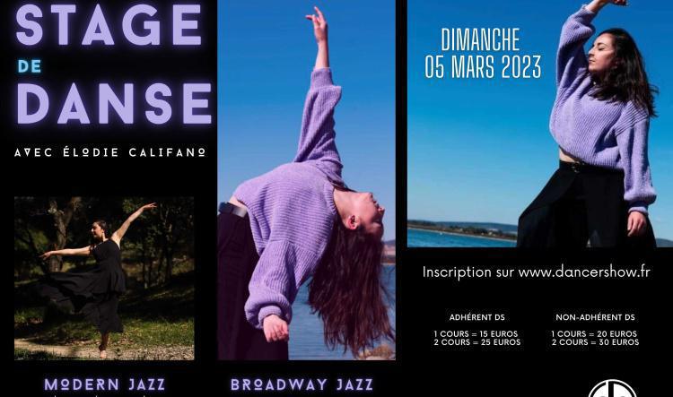 STAGE DE DANSE avec ÉLODIE CALIFANO - MODERN & BROADWAY JAZZ