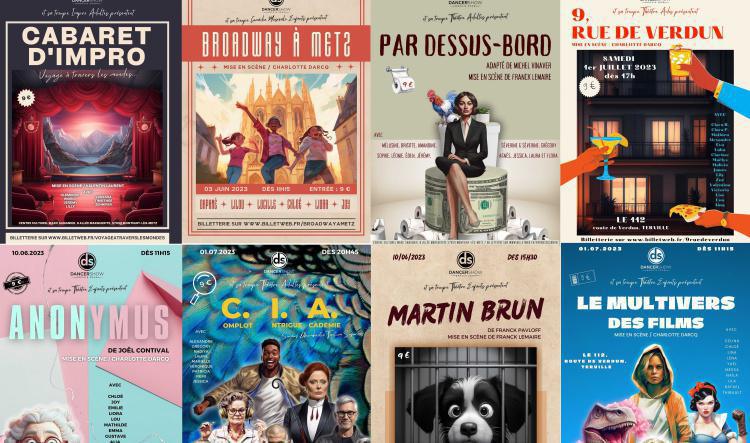 FESTIVAL DE PIÈCES DE THÉÂTRE en JUIN ! Impro & Théâtre !