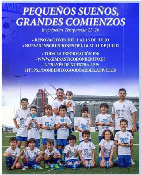 INSCRIPCIÓN TEMPORADA 25/26