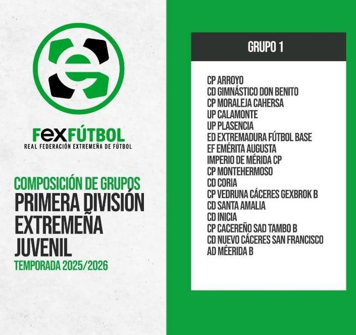 CALENDARIO JUVENILES 1A DIVISIÓN 
