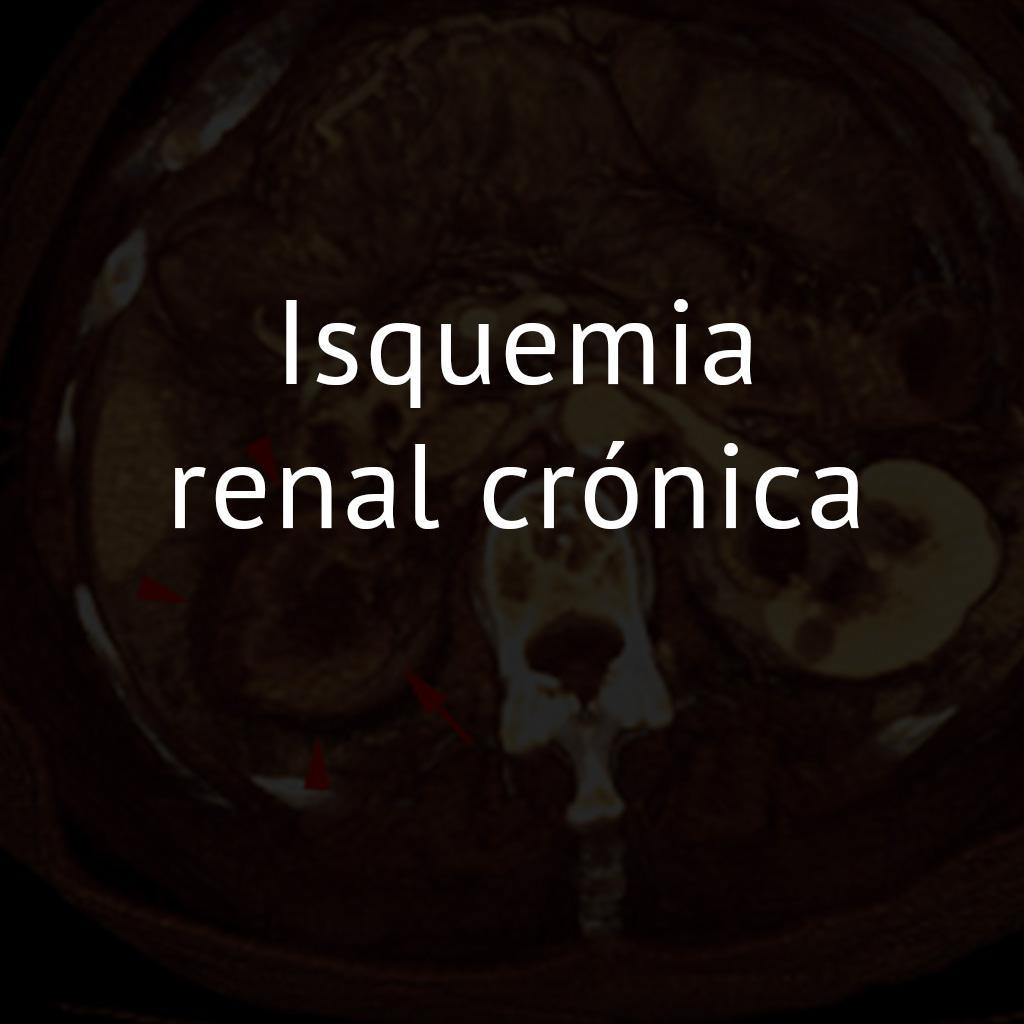 Isquemia renal crónica