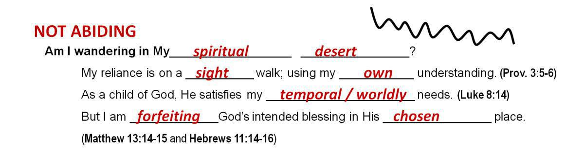 # 1 - Living in the Abundant Life # 1 - Living in the Abundant Life