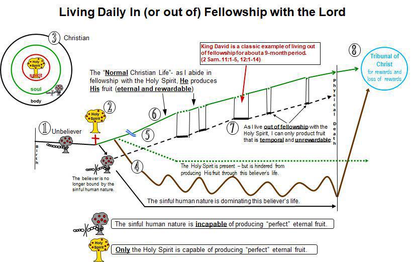 1-12 Living Daily In (or out of) Fellowship with The Lord