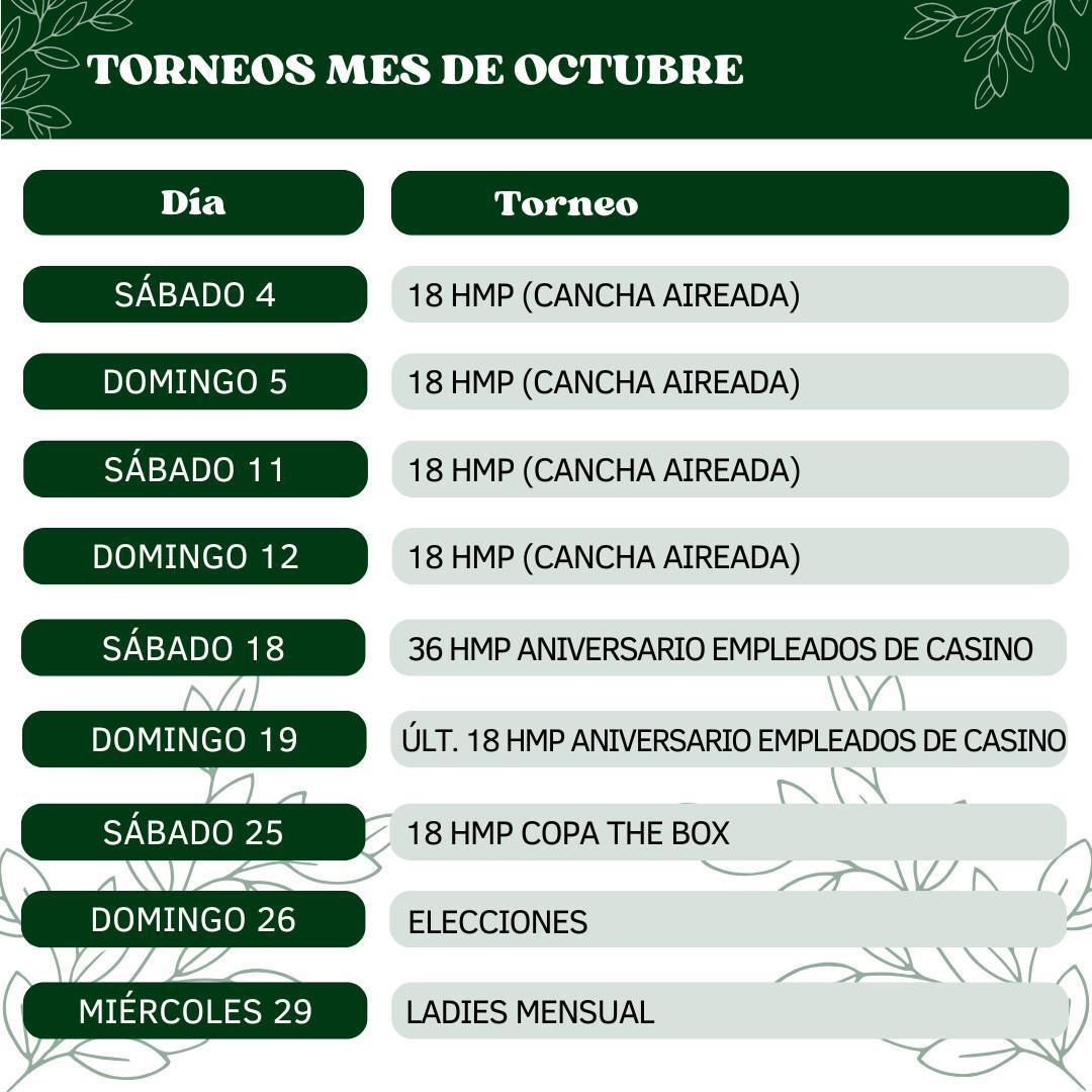 ACTIVIDAD OCTUBRE 