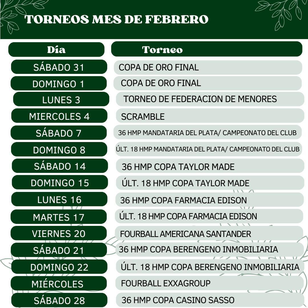 ACTIVIDAD FEBRERO 2026