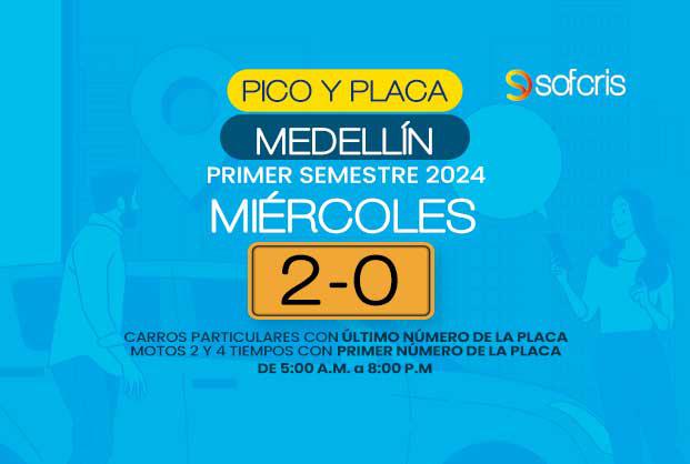 Pico y Placa Medellín 