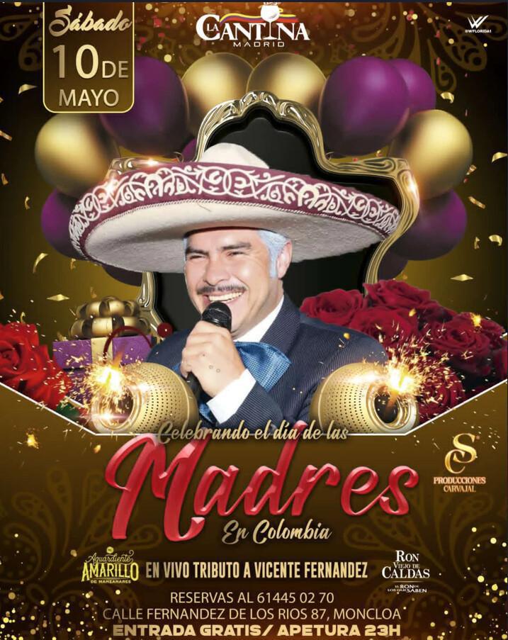 🔥 ¡CELEBRA EL DÍA DE LAS MADRES EN LA CANTINA MADRID! 🌹🎶