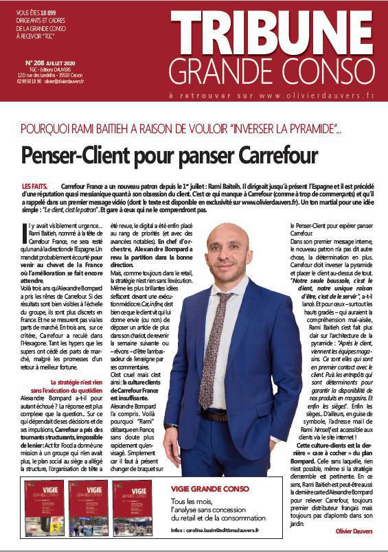 Penser-CLIENT pour panser Carrefour