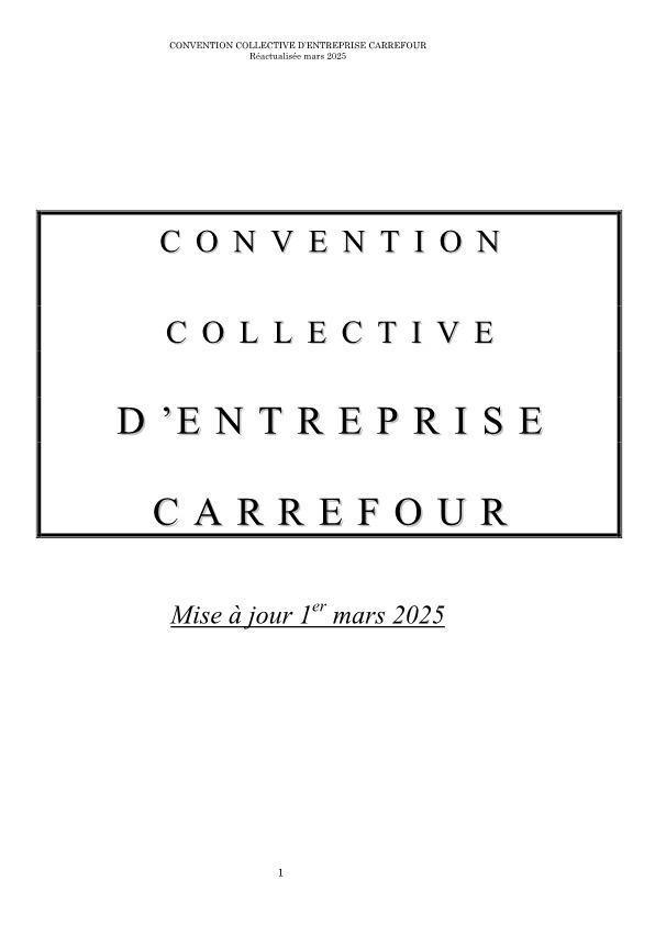HYPERS - Convention collective d'entreprise (2025)