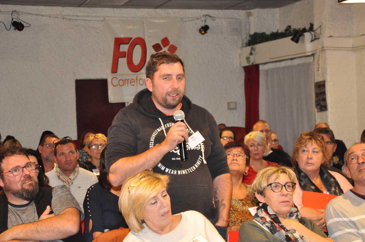 Direct : Assemblée générale des syndicats FO de Carrefour Hypermarchés Direct : Assemblée générale des syndicats FO de Carrefour Hypermarchés