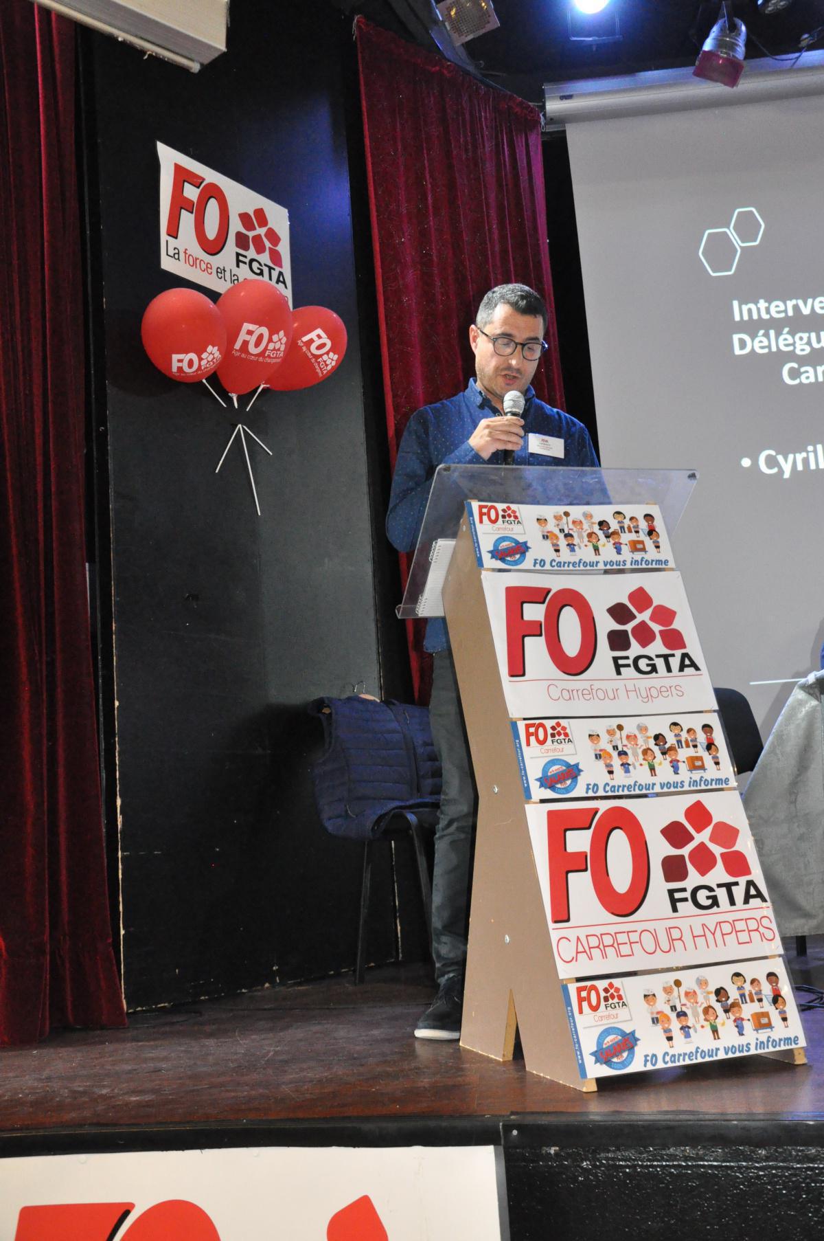 Direct : Assemblée générale des syndicats FO de Carrefour Hypermarchés Direct : Assemblée générale des syndicats FO de Carrefour Hypermarchés