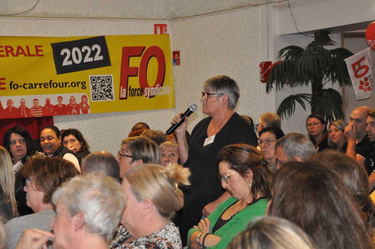 Direct : Assemblée générale des syndicats FO de Carrefour Hypermarchés Direct : Assemblée générale des syndicats FO de Carrefour Hypermarchés