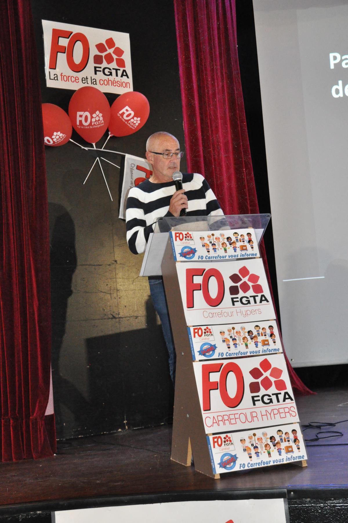Direct : Assemblée générale des syndicats FO de Carrefour Hypermarchés Direct : Assemblée générale des syndicats FO de Carrefour Hypermarchés