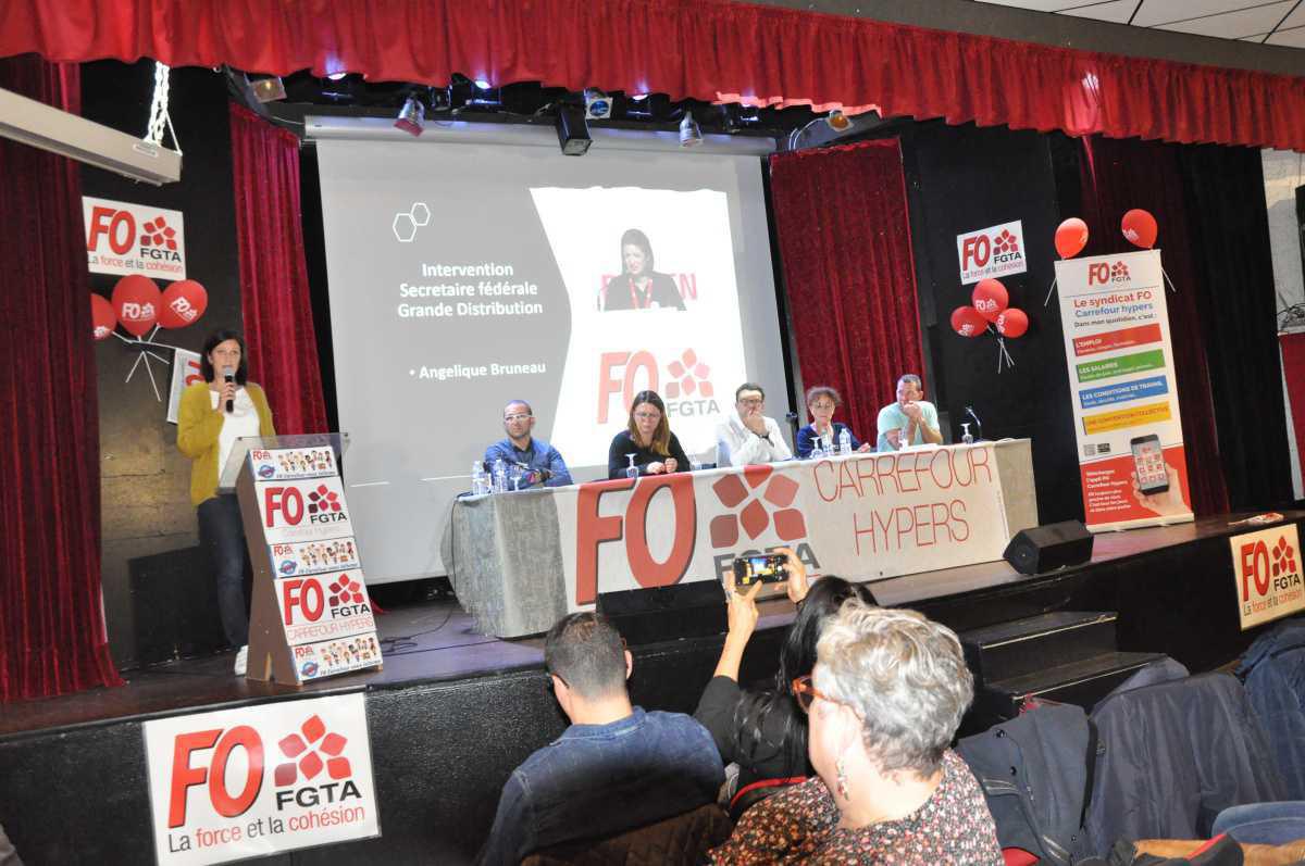 Direct : Assemblée générale des syndicats FO de Carrefour Hypermarchés Direct : Assemblée générale des syndicats FO de Carrefour Hypermarchés