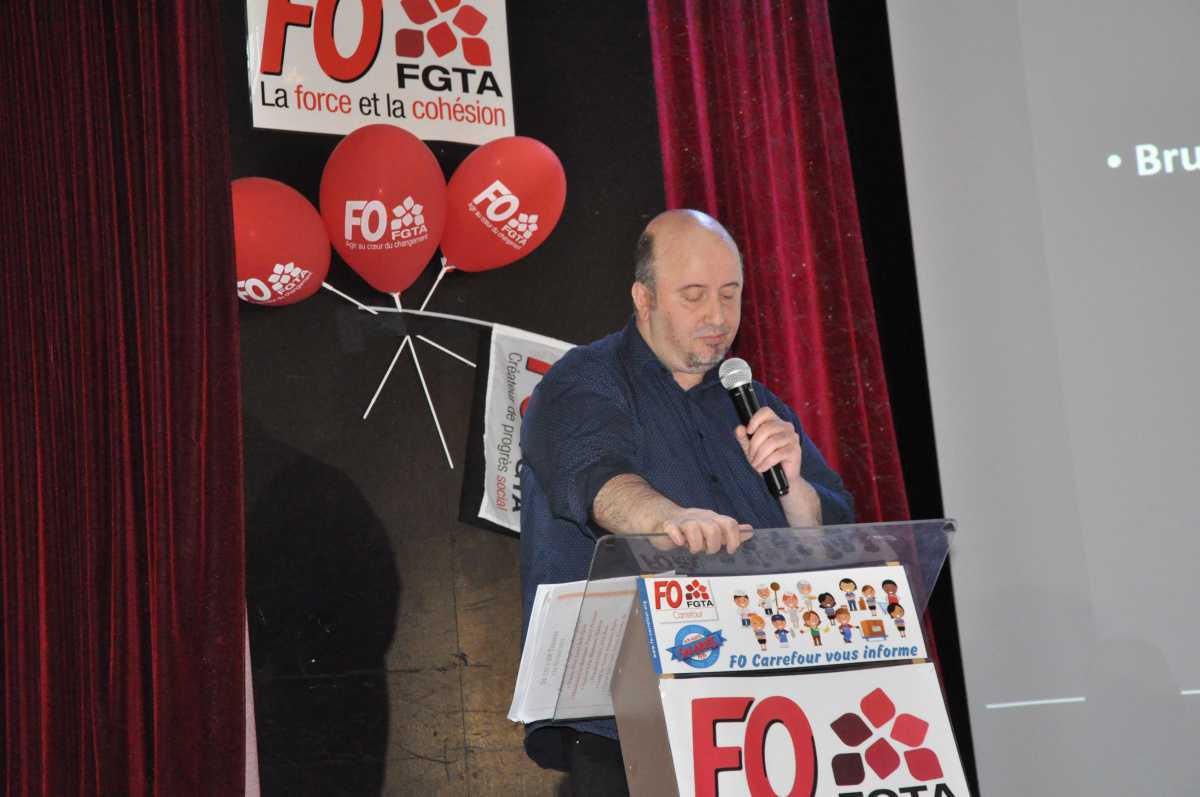 Direct : Assemblée générale des syndicats FO de Carrefour Hypermarchés Direct : Assemblée générale des syndicats FO de Carrefour Hypermarchés