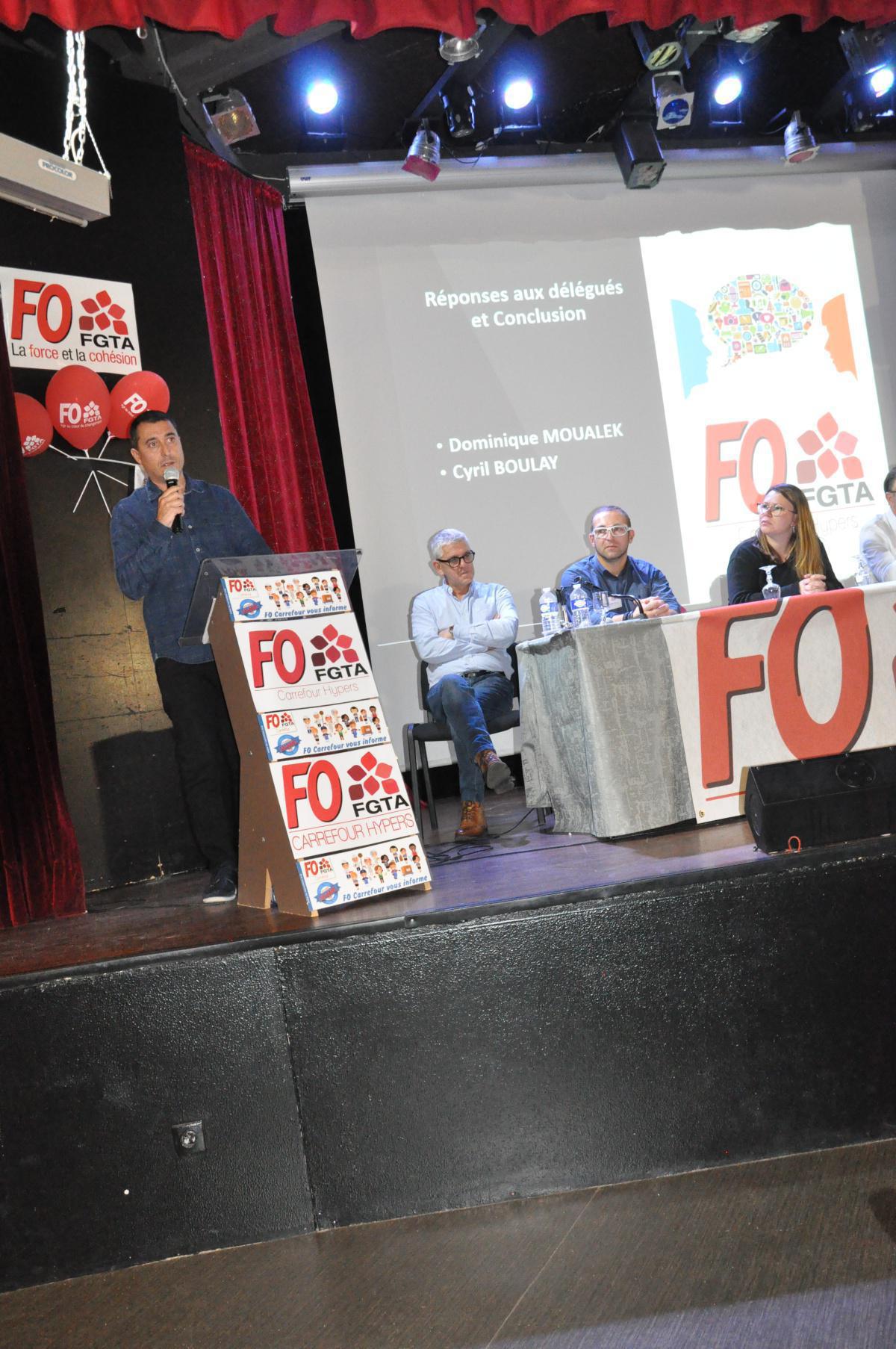 Direct : Assemblée générale des syndicats FO de Carrefour Hypermarchés Direct : Assemblée générale des syndicats FO de Carrefour Hypermarchés