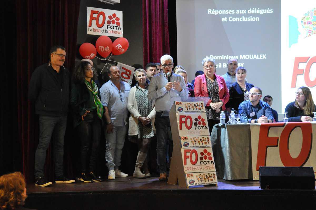 Direct : Assemblée générale des syndicats FO de Carrefour Hypermarchés Direct : Assemblée générale des syndicats FO de Carrefour Hypermarchés